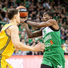 „Žalgiris“ – ALBA rungtynių akimirka | Teodoro Biliūno / BNS foto nuotr. 10