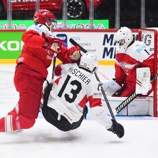 Danija – Šveicarija rungtynių akimirka | IIHF nuotr. 11