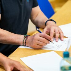 Buriuotojai ir Neringa sutarė – sieks, kad pastaroji iki 2030 metų taptų „žaliąja savivaldybe“ | Domo Rimeikos nuotr. 8