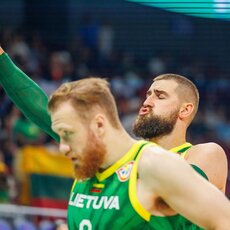 Lietuva - Egiptas rungtynių akimirka | BNS nuotr. 12