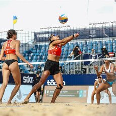 CEV „Tautų taurės“ paplūdimio tinklinio turnyro finalinis etapas | CEV nuotr. 13