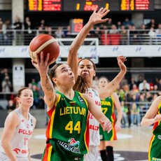 Lietuvių ir lenkių rungtynės | Patricijos Adamovič / BNS nuotr. 91