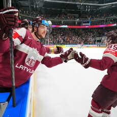 Latvija – Švedija rungtynių akimirka | IIHF nuotr. 6