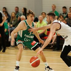 „Žalgiris“ – „7bet-Lietkabelis“ rungtynių akimirka | Eriko Ovčarenko / BNS foto nuotr. 10