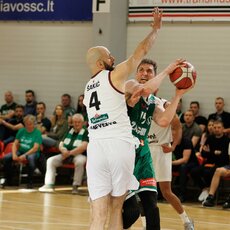 „Žalgiris“ – „7bet-Lietkabelis“ rungtynių akimirka | Eriko Ovčarenko / BNS foto nuotr. 39