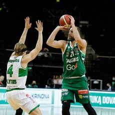„Žalgiris“ – „Dzūkija“ rungtynių akimirka | BNS nuotr. 23