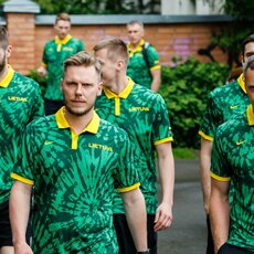 Lietuvos rinktinė pradeda pasiruošimą FIBA Pasaulio taurės atrankos langui | Teodoro Biliūno / BNS foto nuotr. 8