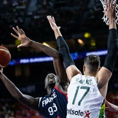 Lietuva – Prancūzija rungtynių akimirka | FIBA nuotr. 20