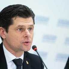 LFF spaudos konferencija | Žygimanto Gedvilos / BNS foto nuotr. 12