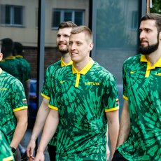 Lietuvos rinktinė pradeda pasiruošimą FIBA Pasaulio taurės atrankos langui | Teodoro Biliūno / BNS foto nuotr. 11