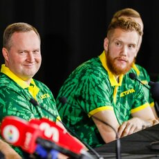 Lietuvos rinktinė pradeda pasiruošimą FIBA Pasaulio taurės atrankos langui | Teodoro Biliūno / BNS foto nuotr. 34