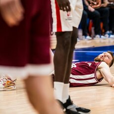 Prancūzija - Latvija rungtynių akimirka | FIBA nuotr. 57