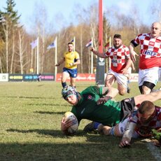 Lietuvių ir kroatų rungtynės | Evaldo Černiausko nuotr. 6