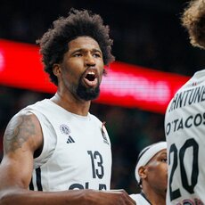 „Žalgiris“ – „Paris“ rungtynių akimirka | Eriko Ovčarenko / BNS foto nuotr. 39