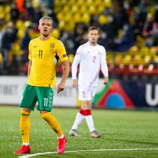 Lietuvos ir Baltarusijos rinktinių rungtynės | Žygimanto Gedvilos / BNS foto nuotr. 22