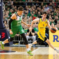 „Žalgiris“ – ALBA rungtynių akimirka | Teodoro Biliūno / BNS foto nuotr. 43