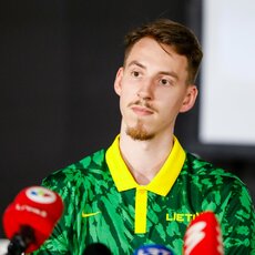 Lietuvos rinktinė pradeda pasiruošimą FIBA Pasaulio taurės atrankos langui | Teodoro Biliūno / BNS foto nuotr. 30