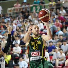 Lietuva – Pietų Korėja rungtynių akimirka | krepsinionamai.lt nuotr. 23