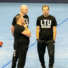 Lietuvos rankinio rinktinės treniruotė | rankinis.lt nuotr. 7