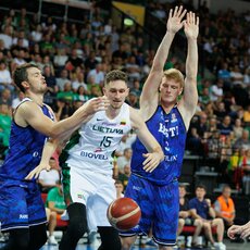 Lietuva - Estija rungtynių akimirka | BNS nuotr. 38