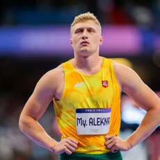 Olimpinis vyrų disko metimo finalas | Kipro Štreimikio/LTOK nuotr. 145