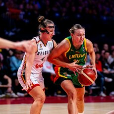 Belgių ir lietuvių rungtynės | Žygimanto Vingelio nuotr. 44