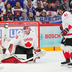 Kanada – Slovakija rungtynių akimirka | IIHF nuotr. 6