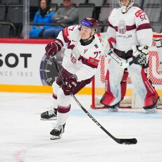 Latvija – Slovėnija rungtynių akimirka | IIHF nuotr. 6