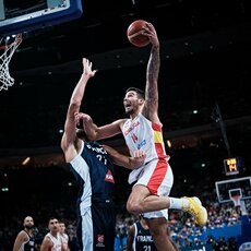 Prancūzija – Ispanija rungtynių akimirka | FIBA nuotr. 8