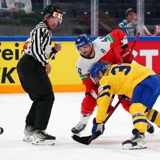 Švedijos – Čekijos rungtynių akimirka | IIHF nuotr. 1