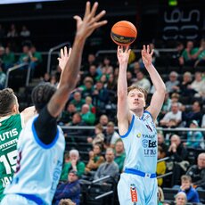 „Žalgiris“ – „CBet“ rungtynių akimirka | Eriko Ovčarenko / BNS foto nuotr. 6
