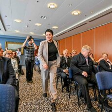Lietuvos sporto federacijų sąjungos (LSFS) visuotinis narių ataskaitinis rinkiminis susirinkimas | Alfredo Pliadžio nuotr. 1