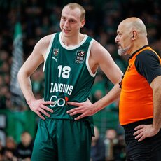 „Žalgiris“ – „Paris“ rungtynių akimirka | Eriko Ovčarenko / BNS foto nuotr. 21