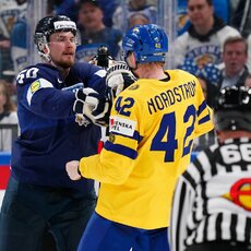 Suomijos – Švedijos rungtynių akimirka | IIHF nuotr. 23