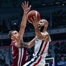 Prancūzija - Latvija rungtynių akimirka | FIBA nuotr. 19