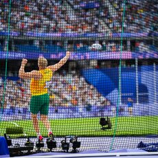 Olimpinis vyrų disko metimo finalas | Kipro Štreimikio/LTOK nuotr. 113