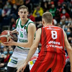 „Rytas“ – „Žalgiris“ rungtynių akimirka | Pauliaus Peleckio / BNS foto nuotr. 45