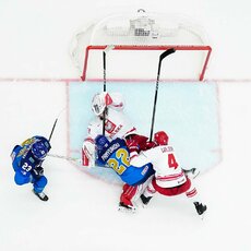 Kazachstanas – Lenkija rungtynių akimirka | IIHF nuotr. 18
