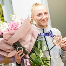 Grįžo Europos bokso čempionato bronzos medalininkė Ana Starovoitova | Pauliaus Peleckio / BNS foto nuotr. 5