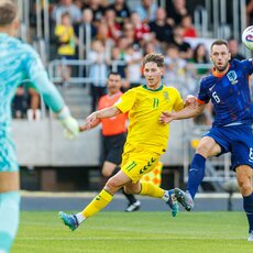 Lietuva – Nyderlandai rungtynių akimirka | Eriko Ovčarenko / BNS foto nuotr. 13