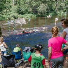 Lietuvos jaunių baidarių ir kanojų slalomo čempionatas | Domanto Grigūno nuotr. 10