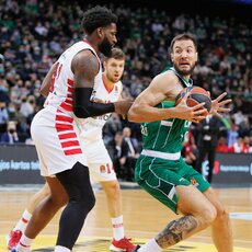 „Žalgiris“ – „Olympiacos“ rungtynių akimirka | Eriko Ovčarenko / BNS foto nuotr. 35