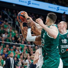 „Žalgiris“ – „Paris“ rungtynių akimirka | Eriko Ovčarenko / BNS foto nuotr. 44