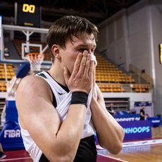 Lietuva – Prancūzija rungtynių akimirka  | Allos Fedorčenko ir Manto Stankevičiaus nuotr. 4