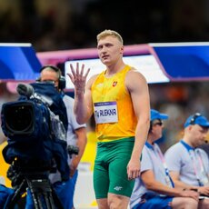 Olimpinis vyrų disko metimo finalas | Kipro Štreimikio/LTOK nuotr. 151