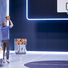 LKL čempionai išbandė hibridinį krepšinio žaidimą | Organizatorių nuotr. 9