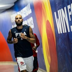 Prancūzija - Latvija rungtynių akimirka | FIBA nuotr. 9