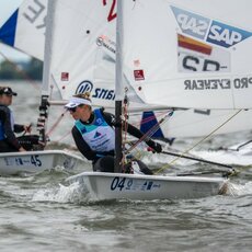 Viktorija Andrulytė pasaulio buriavimo taurės etape | Aistės Ridikaitės nuotr. 7