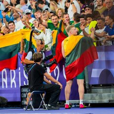 Olimpinis vyrų disko metimo finalas | Kipro Štreimikio/LTOK nuotr. 179