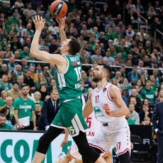 „Žalgiris“ – „AX Armani“ rungtynių akimirka | Eriko Ovčarenko / BNS foto nuotr. 27